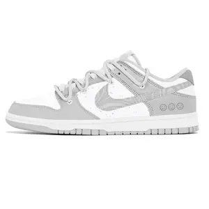 Nike Кроссовки для скейтбординга Dunk Low Top женские белые