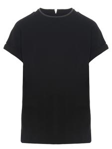 Футболка с круглым вырезом Monile Brunello Cucinelli, черный