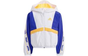 Детская куртка Adidas, белый/синий