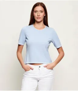 Свитер relaxed fit Marc Cain, небесно-голубой