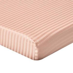 Простынь на подгонке Homescapes Fadendichte 330, 90x1x190 см, бежевый