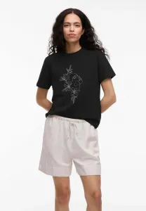 Базовая футболка винора Vila, Black Beauty