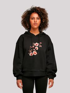 Толстовка F4NT4STIC Rosa Blumenzweig, Black