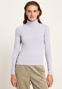 Джемпер LANIUS ROLLKRAGEN IN OPTIK GOTS, Lupine/Lilac