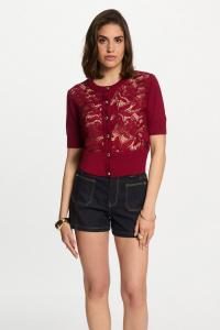 Блуза Morgan MYONG, Raisin M/Red