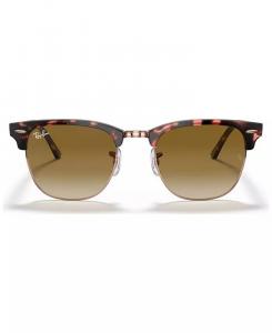 Солнцезащитные очки CLUBMASTER FLECK RB3016 Ray-Ban, коричневый