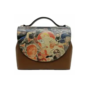 Сумка с ручкой DOGO "Ladies Handy Bag Be Still Vegan Ladies Handbags (Fashion) /", Vegan, коричневый