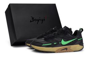 Nike Женские повседневные кроссовки Jam Series с противоскользящим покрытием, износостойкие, черные, зеленые, коричневые