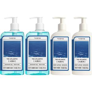 Набор для увлажняющего ухода с ароматом ароматизированный лосьон для тела 215мл+гель для душа 295мл SCENT LIBRARY