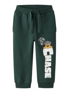 Зауженные брюки NAME IT Paw Patrol, темно-зеленый