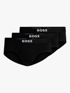 Бюстгальтер-бралетт BOSS Logo Band Stretch HUGO BOSS, Pack of 3, Black
