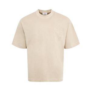 Футболка Off-White Outline Arrow Skate Tee 'Brown Rice', коричневый