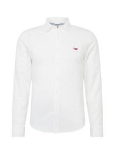 LEVI'S  Рубашка 'Battery Housemark Slim Fit Shirt' в белом цвете, силуэт slim fit