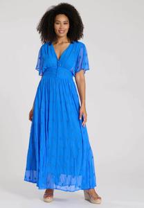 Платье макси SEQUIN DETAIL BUTTON South Beach, синий
