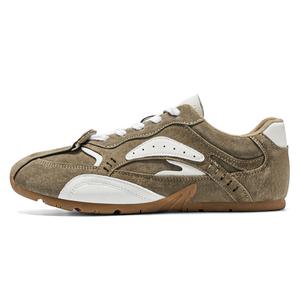 Амортизирующие, износостойкие, дышащие, легкие, низкие повседневные мужские туфли NANJIREN, Khaki