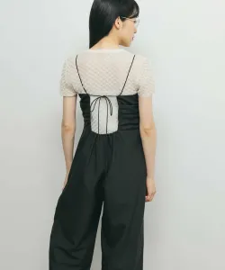 Комбинезон-майка с открытой спиной Kbf, цвет Black