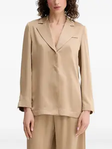 Куртка с поясом SIMONA CORSELLINI, коричневый