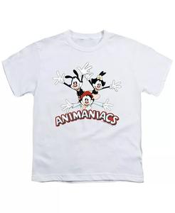 Футболка с коротким рукавом для мальчиков Trio Animaniacs, белый