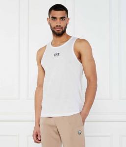 Майка Slim fit Ea7, белый