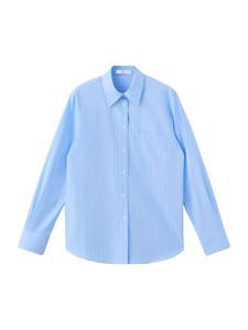 MANGO Рубашка в светло-голубом цвете