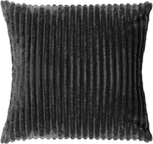 Декоративная подушка Mart 45x45 см, серые однотонные цвета Dutch Decor