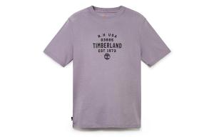 Футболка унисекс фиолетовая Timberland, фиолетовый