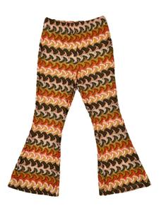 Разноцветные брюки La Stupenderia, коричневый