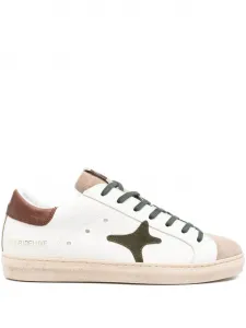 Замшевые кроссовки со звездами Ama Brand, белый