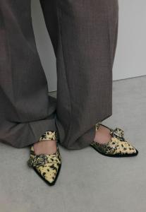 Туфли-лодочки с открытой пяткой sacha, серый