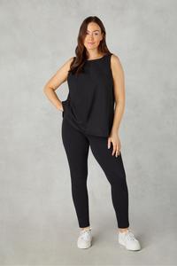 Длинные леггинсы из джерси стандартного размера Petite Petite Live Unlimited, черный