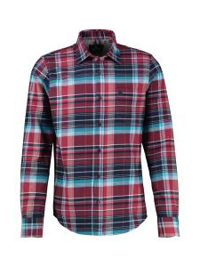 LERROS Рубашка на пуговицах Regular fit в красном цвете