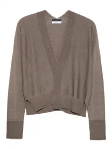 Кардиган с длинными рукавами AROVESCIO, коричневый