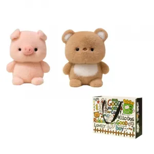 Кукла-компаньон плюшевая кукла высота 16см длина 16см Blue waterfront