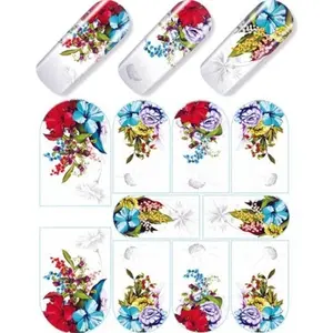 Decalcomanie Flowers Romance Beautynails