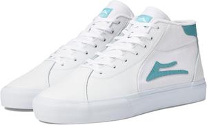 Кроссовки Lakai Flaco II Mid - высокие кеды для мужчин, белый