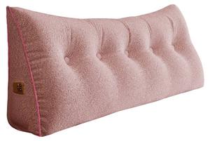 Эргономичная клиновидная подушка Vercart 0754, розовый - 160 х 50 х 20 см