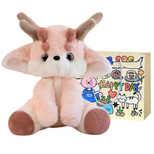 Bobby Bear Милый розовый дракон для сна плюшевая кукла 35см 25см высота