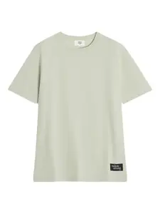 Футболка с короткими рукавами Maison Kitsuné, зеленый