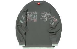 China Li Ning Толстовка унисекс с подкладкой, Зеленый