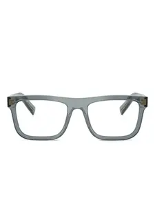 Очки в квадратной оправе Prada, серый