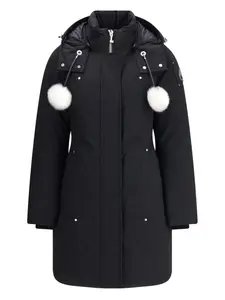 Парка Stirling с капюшоном и помпоном Moose Knuckles, черный