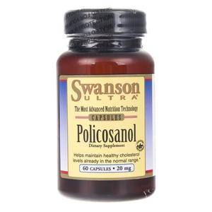 Swanson, Поликозанол, 20 мг, 60 капсул