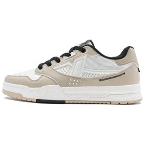 Юджи Износостойкие Низкие Скейтерские Кроссовки Мужские Коричневые Белые XTEP