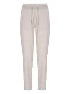 Зауженные брюки на кулиске Panicale, бежевый