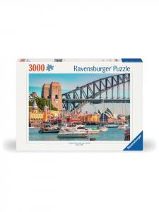 Пазл Ravensburger, 3000 деталей, «Секретный Сидней» в красочном исполнении