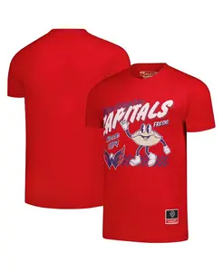Мужская футболка Washington Capitals Local Food красного цвета Mitchell & Ness