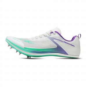 Кроссовки для бега на короткие дистанции с амортизаторами, противоскользящие, износостойкие, унисекс LARA STAR, Blue Purple White