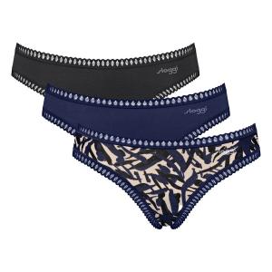Трусы SLOGGI Go Crush, Night blue/Black