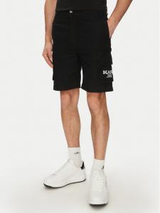 Шорты из ткани обычного кроя Retro Washed 6012261 Karl Kani, черный