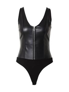 Боди-рубашка ABOUT YOU Viola, черный